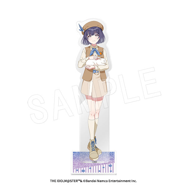 "Gakuen Idolmaster" Acrylic Figure Stand: Safari Ver. Misuzu Hataya