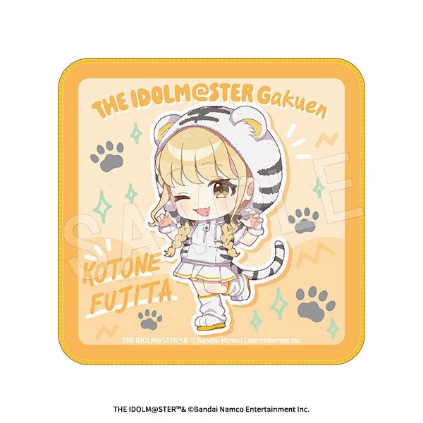 『学園アイドルマスター』ミニタオル ホワイトタイガーVer. 藤田ことね