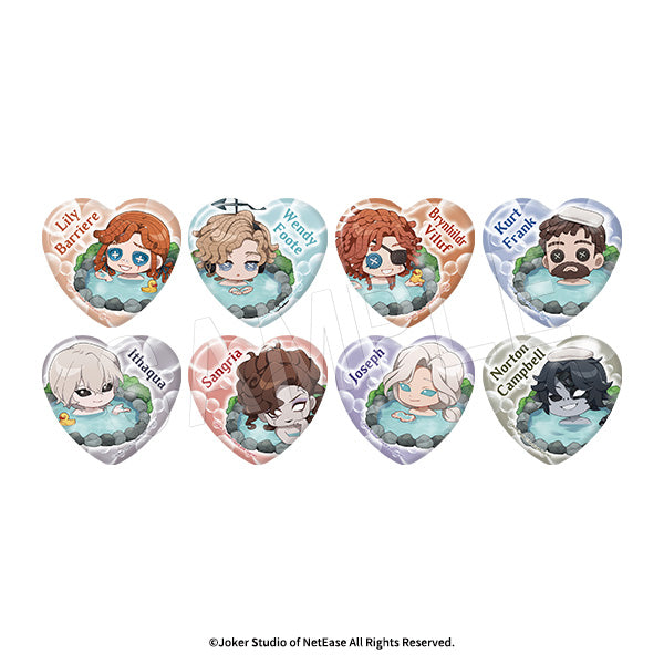 『IdentityV 第五人格』トレーディングハート缶バッジ 湯めぐりの径Ver.【BOX】