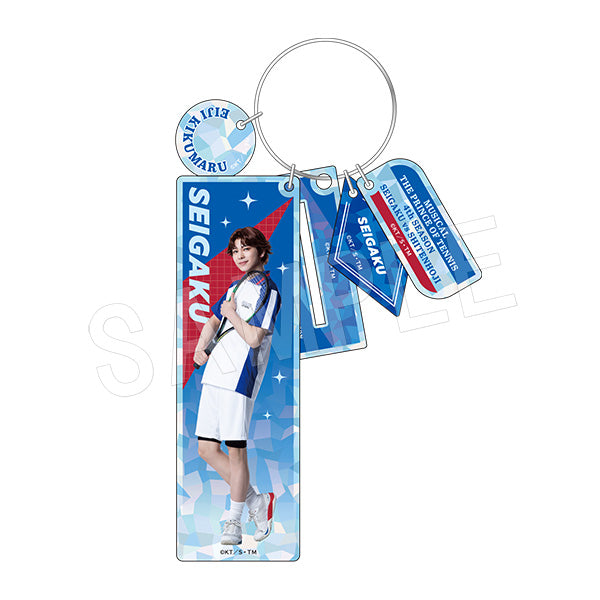 "The Prince of Tennis Musical: 4th Season" Seigaku vs. Shitenhoji Holo Acrylic Stand Keychain: Eiji Kikumaru