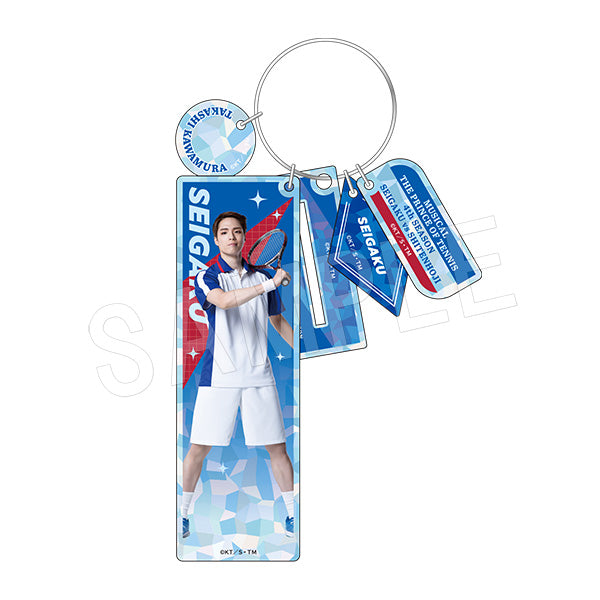 "The Prince of Tennis Musical: 4th Season" Seigaku vs. Shitenhoji Holo-Acrylic Stand Keychain: Takashi Kawamura