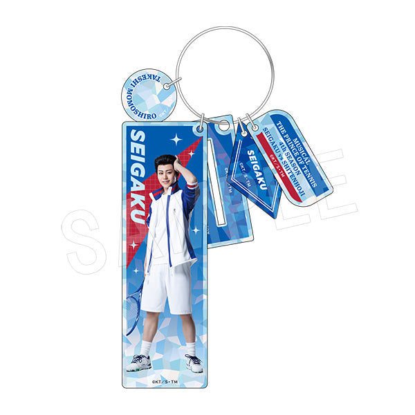 "The Prince of Tennis Musical: 4th Season" Seigaku vs. Shitenhoji Holo-Acrylic Stand Keychain: Takeshi Momoshiro