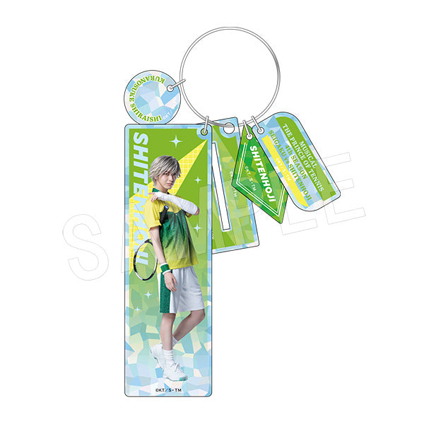 "The Prince of Tennis Musical: 4th Season" Seigaku vs. Shitenhoji Holo Acrylic Stand Keychain: Kuranosuke Shiraishi