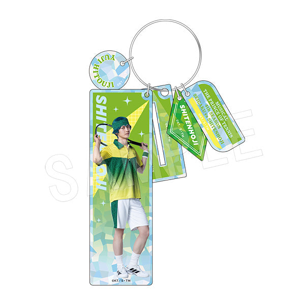 "The Prince of Tennis Musical: 4th Season" Seigaku vs. Shitenhoji Holo Acrylic Stand Keychain - Yuji Ichiji