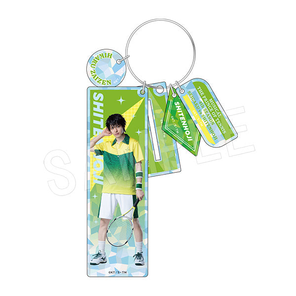 "The Prince of Tennis Musical: 4th Season" Seigaku vs. Shitenhoji Holo-Acrylic Stand Keychain: Hikaru Zaizen