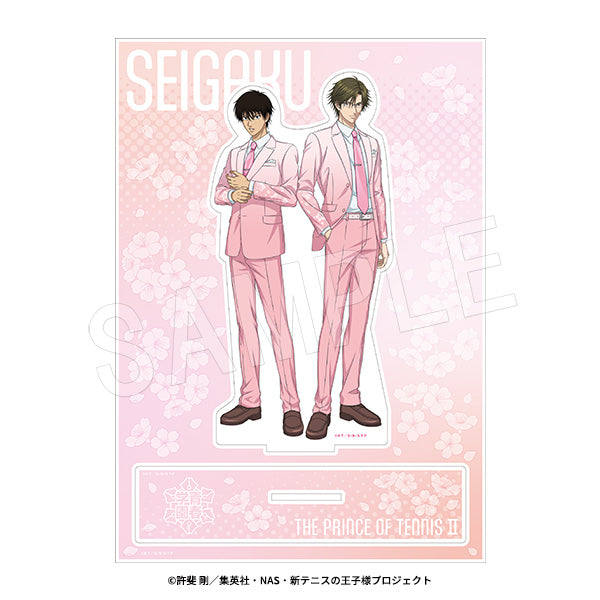 "The New Prince of Tennis" BIG Pair Acrylic Stand: SAKURA Style Ver. Kunimitsu Tezuka & Kaoru Kaido
