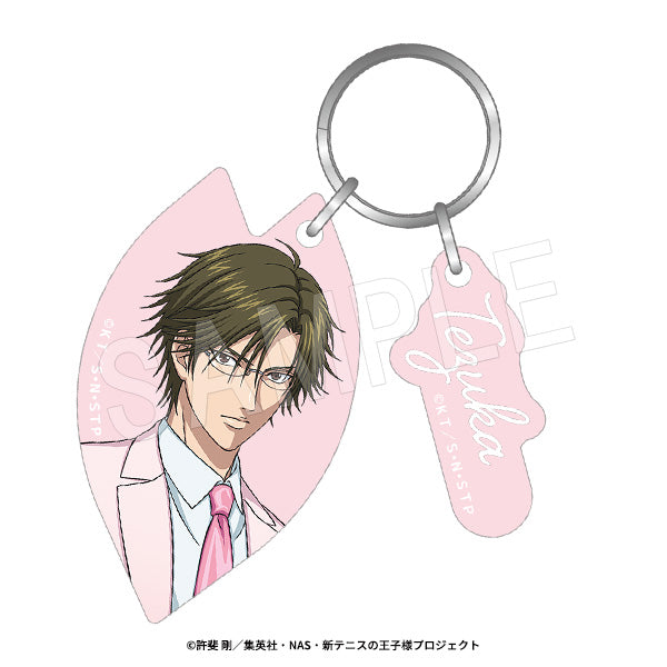 "New Prince of Tennis" Matte Acrylic Keychain: SAKURA Style Ver. Kunimitsu Tezuka