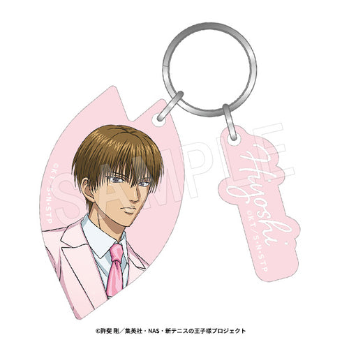 "New Prince of Tennis" Matte Acrylic Keychain: SAKURA Style Ver. Wakaba Hiyoshi