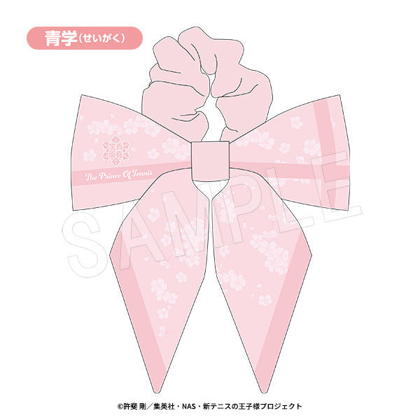 "New Prince of Tennis" Ribbon Scrunchie - SAKURA Style Ver. Seigaku