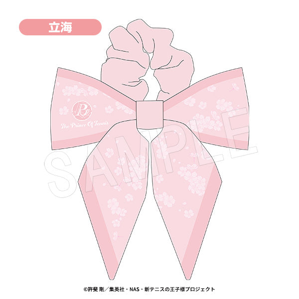 "New Prince of Tennis" Ribbon Scrunchie - SAKURA Style Ver. Rikkai