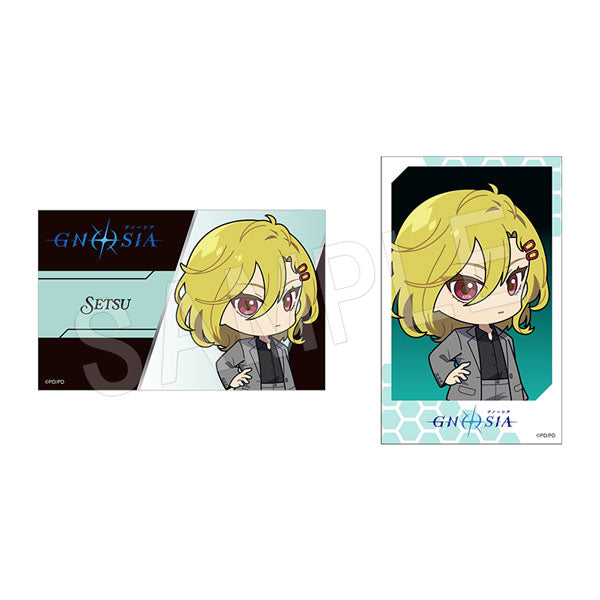 『グノーシア』イラストカード2枚セット 黒スーツVer. セツ