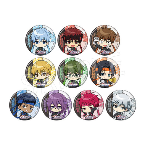 『黒子のバスケ』トレーディング缶バッジ ミニキャラ 応援団Ver.【BOX】