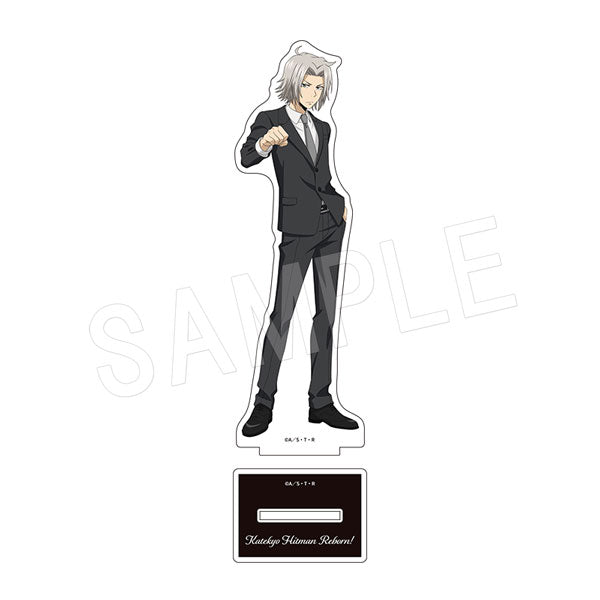 "Boku no Kaitokushin REBORN!" Acrylic Figure Stand: High-Five Ver. Hayato Gokudera