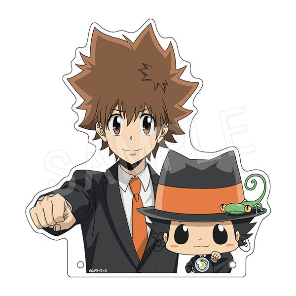 "Boku no Kaitokushin Hitman Reborn!" Bust-Up Acrylic Stand: High-Five Ver. Reborn & Tsuna Sawada