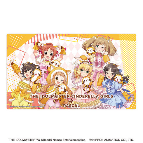 "The Idolmaster Cinderella Girls × Rascal" Rubber Desk Mat
