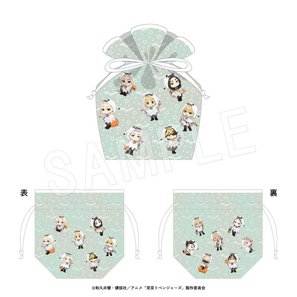 "Tokyo Revengers" Drawstring Pouch: Autumn Night Ver.