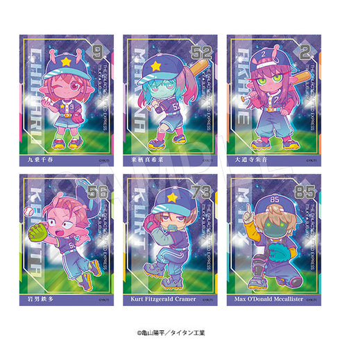 『銀河特急 ミルキー☆サブウェイ』ベースボールカード風クリアカード Baseball Ver.【BOX】
