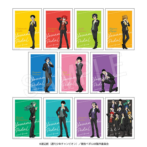 "Yowamushi Pedal: LIMIT BREAK" Bromide Set: Yubikiri -BLACK- Ver.