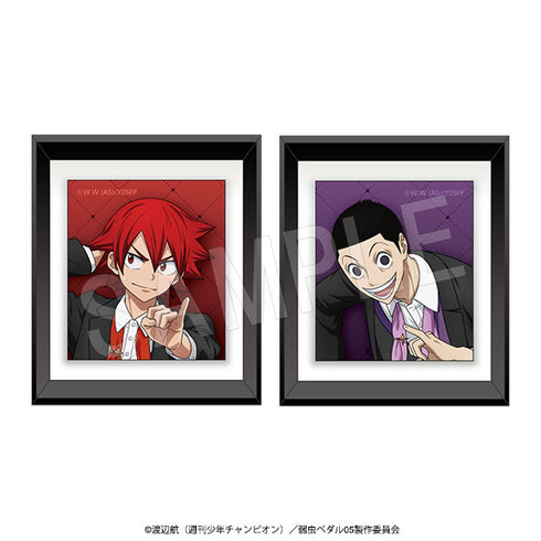 "Yowamushi Pedal LIMIT BREAK" Picture Frame Magnets (Set of 2) Yubikiri -BLACK- Ver. Shokichi Naruko & Sho Midosuji