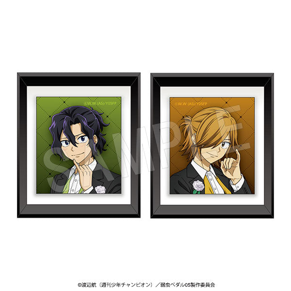 "Yowamushi Pedal LIMIT BREAK" Picture Frame Magnets (Set of 2) "Yubikiri" -BLACK- Ver. Junta Teshima & Hajime Aoyagi