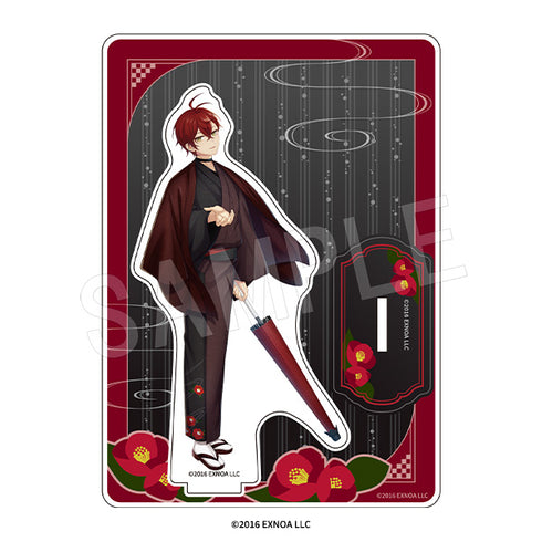 "Literary Masters and the Alchemist" Acrylic Stand: "Winter Camellia" Ver. Osamu Dazai