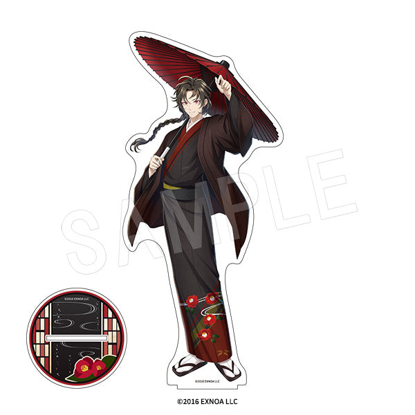 "Literary Masters and the Alchemist" BIG Acrylic Stand: Winter Camellia Ver. Sakunosuke Oda
