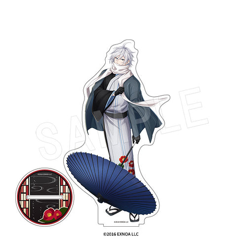 "Literary Masters and the Alchemist" BIG Acrylic Stand: Winter Camellia Ver. Oizumi Kuroishi