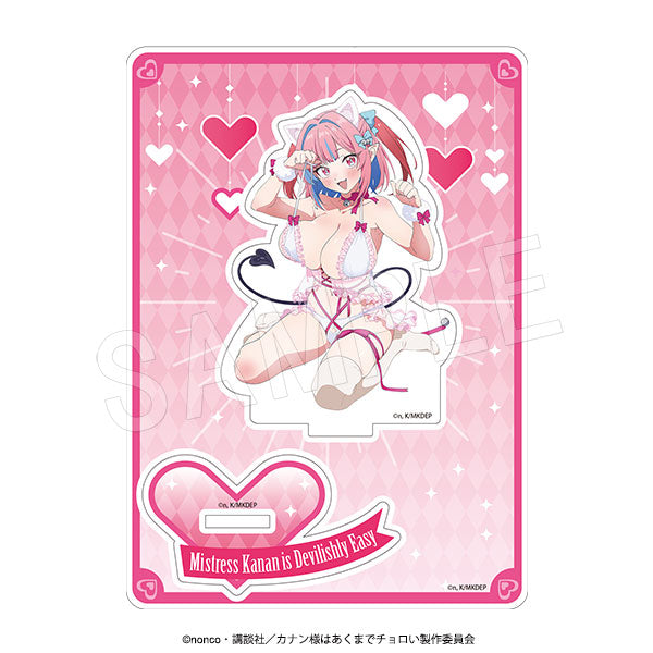 『カナン様はあくまでチョロい』アクリルスタンド 白猫&バニーガールVer. 高潔カナン-白猫-