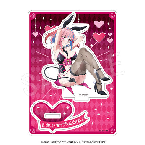 『カナン様はあくまでチョロい』アクリルスタンド 白猫&バニーガールVer. 高潔カナン-バニーガール-