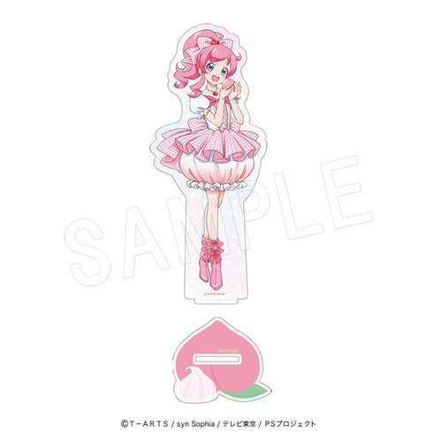 『プリティーシリーズ』ホロアクリルフィギュアスタンド Fruits gingham Ver. 桃山みらい