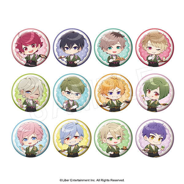 『A3!』トレーディング缶バッジ 和風カフェ ミニキャラVer. TypeA【BOX】
