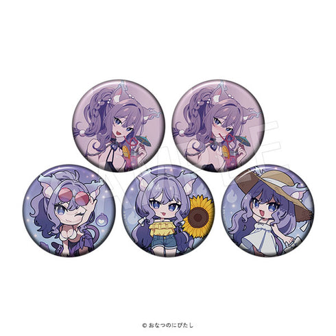 『おなつのにびたし』トレーディングホロ缶バッジ ナイトプール&サマーデートVer.【BOX】