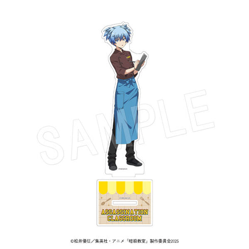 "Assassination Classroom" Acrylic Figure Stand: 100-Hour Curry Collaboration Ver. Nagisa Shiota (Store Clerk)