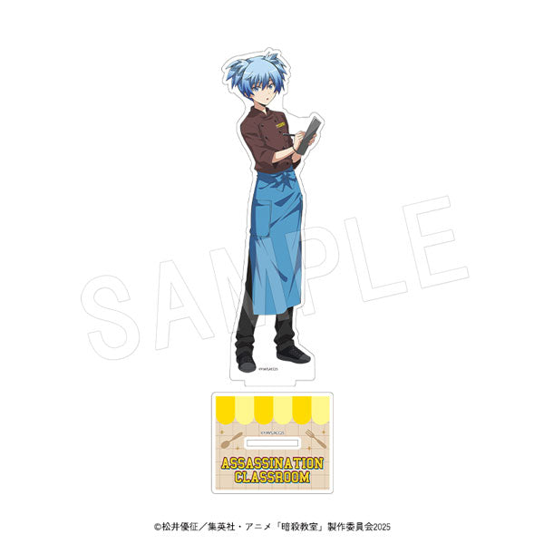 《暗杀教室》亚克力手办底座 100小时咖喱联名版 潮田渚(店员)