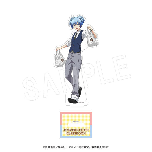 『暗殺教室』アクリルフィギュアスタンド 100時間カレーコラボVer. 潮田渚(制服)