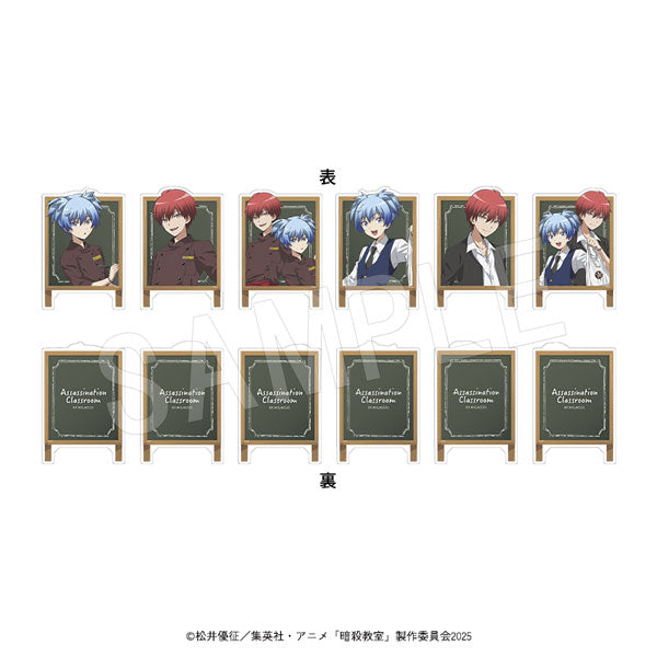 『暗殺教室』トレーディング看板風アクリルクリップ 100時間カレーコラボVer.【BOX】