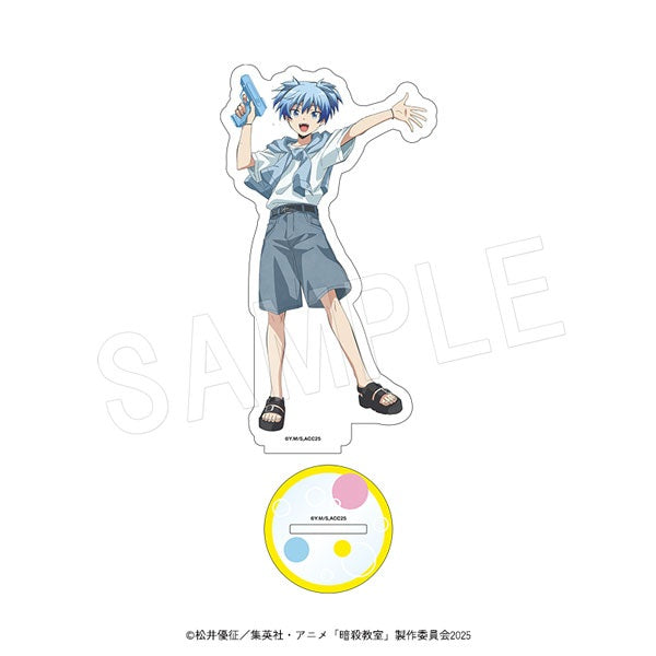 《暗殺教室》全透光壓克力立體模型 夏日裝扮版 潮田渚