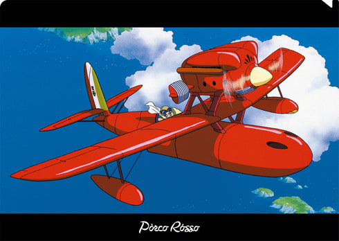 『ジブリ 紅の豚』A4クリアファイル/アドリア海上空