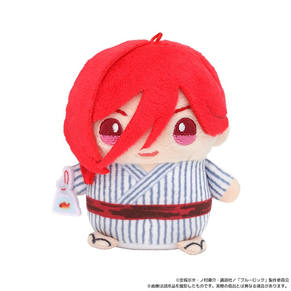 "Blue Lock" Mamemito (Plush Mascot) / Series 3: Hyoma Chigiri (Yukata Ver.)