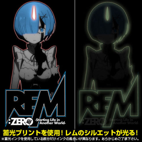 『Re:ゼロから始める異世界生活』レム蓄光Tシャツ【202407再販】