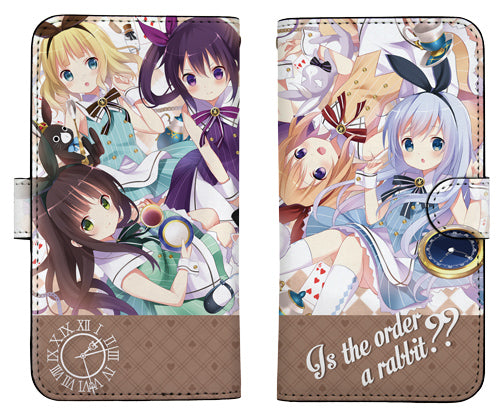『ご注文はうさぎですか??』手帳型スマホケース 148【202407再販】