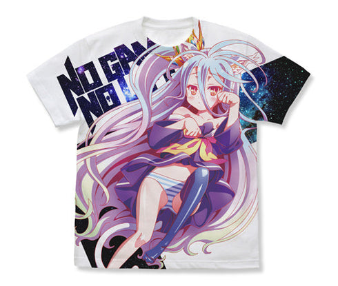 『ノーゲーム・ノーライフ』「白」ねこみみVer. フルグラフィックTシャツ【202407再販】
