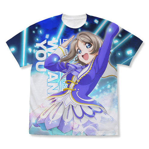 『ラブライブ!サンシャイン!!The School Idol Movie Over the Rainbow』渡辺 曜 フルグラフィックTシャツ Over the Rainbow Ver.【202407再販】