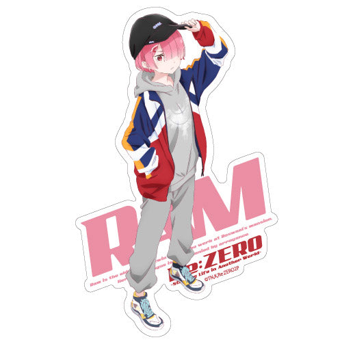『Re:ゼロから始める異世界生活』ラム 耐水ステッカー ストリートファッションVer.【202407再販】