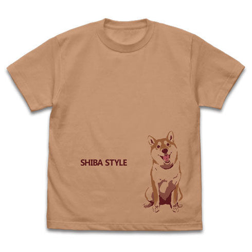 『世界の終わりに柴犬と』石原雄先生デザイン おすわりハルさん Tシャツ【202407再販】