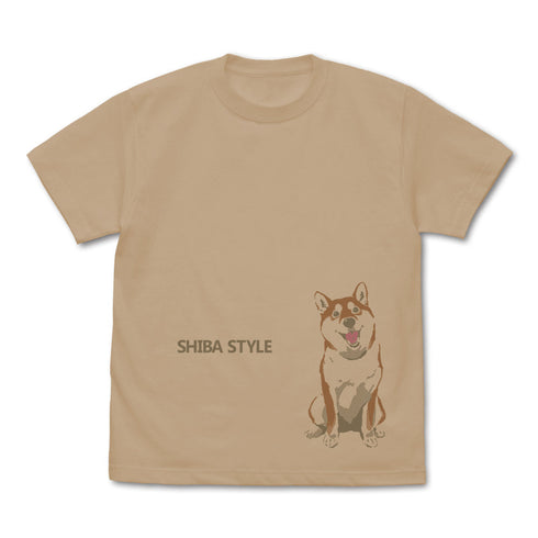 『世界の終わりに柴犬と』石原雄先生デザイン おすわりハルさん Tシャツ【202407再販】