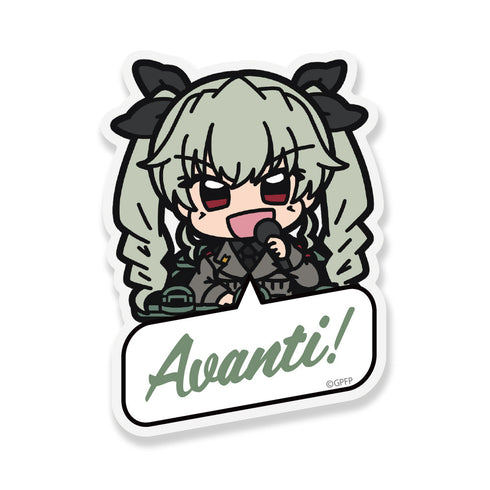 『ガールズ&パンツァー 最終章』アンチョビ アクリルピョコッテ【202407再販】