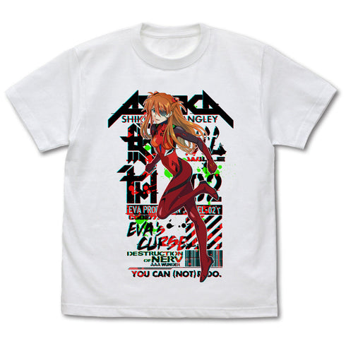 『EVANGELION エヴァンゲリオン』式波 アスカ ラングレー フルカラーTシャツ【202407再販】