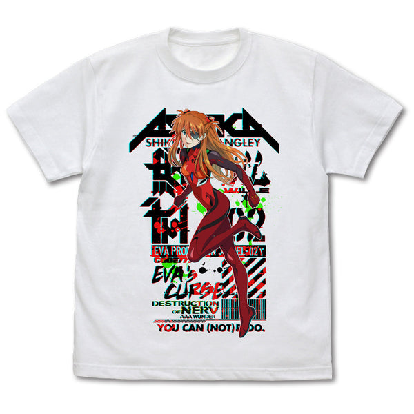 『EVANGELION エヴァンゲリオン』式波 アスカ ラングレー フルカラーTシャツ【202407再販】