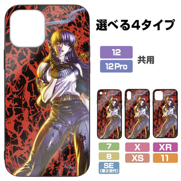 『ブラック・ラグーン』ロベルタ 強化ガラスiPhoneケース【202407再販】